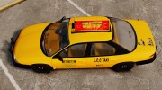 Dodge Intrepid 1993 Taxi для GTA 4 миниатюра 4