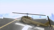 UH-1D Slick para GTA San Andreas miniatura 3