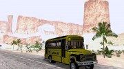 Bedford School Bus для GTA San Andreas миниатюра 1