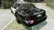Ford Crown Victoria LCPD Police for GTA 4 miniature 3