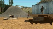 Вечеринка бомжей for GTA San Andreas miniature 14