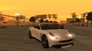 Dewbauchee Massacro Racecar GTA V для GTA San Andreas миниатюра 10