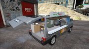 Volkswagen T4 Street Food - Шаурмобиль для GTA San Andreas миниатюра 5