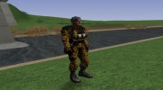 Член группировки Хаос в бронежилете ПСЗ-7 из S.T.A.L.K.E.R v.3 para GTA San Andreas miniatura 3