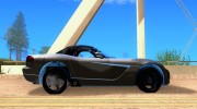 Dodge Viper SRT-10 Roadster for GTA San Andreas miniature 5