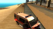 Ford Transit Скорая Помощь города Харьков для GTA San Andreas миниатюра 4