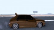 Lancia Delta Integrale para GTA San Andreas miniatura 5