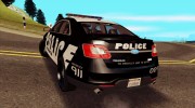 Ford Taurus Police для GTA San Andreas миниатюра 3