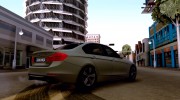 BMW 320d (F30) with M bumpers для GTA San Andreas миниатюра 3