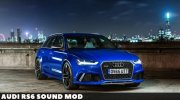Audi RS6 Sound Mod para GTA San Andreas miniatura 1