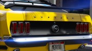 1969 Ford Mustang Boss 302 1.0 for GTA 5 miniature 3