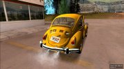 Volkswagen Beetle (Fuscao) 1500 1974 para GTA San Andreas miniatura 6