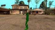 Зелёный человечек para GTA San Andreas miniatura 2