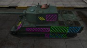 Качественные зоны пробития для AMX M4 mle. 45 для World Of Tanks миниатюра 2