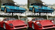 Vehicle Special Abilities Editor 1.2 для GTA San Andreas миниатюра 1