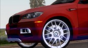 BMW X6M 2013 v3.0 для GTA San Andreas миниатюра 6