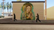 Граффити GTA V  Дева Мария для GTA San Andreas миниатюра 9
