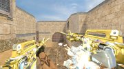 CrossFire M4A1-S Белый хищник Imp. Gold для Counter Strike 1.6 миниатюра 1