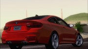 BMW M4 (HQLM) для GTA San Andreas миниатюра 18