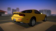 Mazda RX-7 Type R for GTA Vice City miniature 3