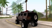 Hummer H2 Monster 4x4 для GTA San Andreas миниатюра 3