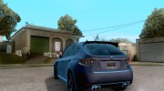 Subaru Imreza WRX для GTA San Andreas миниатюра 3