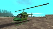 Вертолёт МегаФон para GTA San Andreas miniatura 1