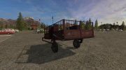Телега для перевозки животных для Farming Simulator 2017 миниатюра 3