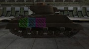 Качественные зоны пробития для M4A3E2 Sherman Jumbo для World Of Tanks миниатюра 5