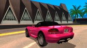 Dodge Viper SRT-10 Roadster для GTA San Andreas миниатюра 3