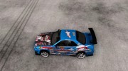 Nissan Skyline GT-R R34 Super Autobacs for GTA San Andreas miniature 2