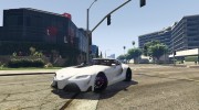 Toyota FT-1 2014 for GTA 5 miniature 1