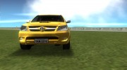 Toyota Hilux SRV 4x4 for GTA Vice City miniature 2