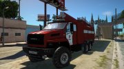 Урал Next Firetruck para GTA San Andreas miniatura 2