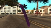 Insanity Purple Dildo para GTA San Andreas miniatura 1