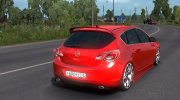 Opel Astra J для Euro Truck Simulator 2 миниатюра 3
