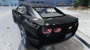 Chevrolet Camaro Concept Police для GTA 4 миниатюра 3