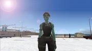Ghoul Trooper Female From Fortnite para GTA San Andreas miniatura 3