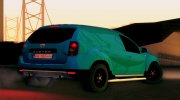 Dacia Duster Van для GTA San Andreas миниатюра 4