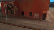 Mexican Cowgirl Graffiti HD Remake для GTA San Andreas миниатюра 3