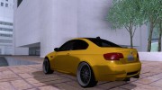 BMW M3 E92 Slammed for GTA San Andreas miniature 4