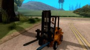 Forklift para GTA San Andreas miniatura 2