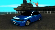 Ваз 2112 Coupe Sky Blue для GTA San Andreas миниатюра 1