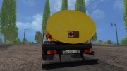 Прицеп Цистерна для ГАЗ 35071 para Farming Simulator 2015 miniatura 4