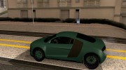 Audi R8 Custom для GTA San Andreas миниатюра 2