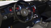 Volkswagen Golf VII R 2017 para GTA 5 miniatura 4