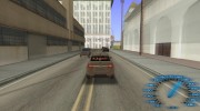 Синий Спидометр для GTA San Andreas миниатюра 3
