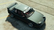1989 Nissan 240SX S13 OneVia для GTA 5 миниатюра 4