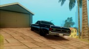 Chevrolet El Camino SS Green Hornet for GTA San Andreas miniature 5