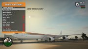Airbus A340-600 для GTA San Andreas миниатюра 13